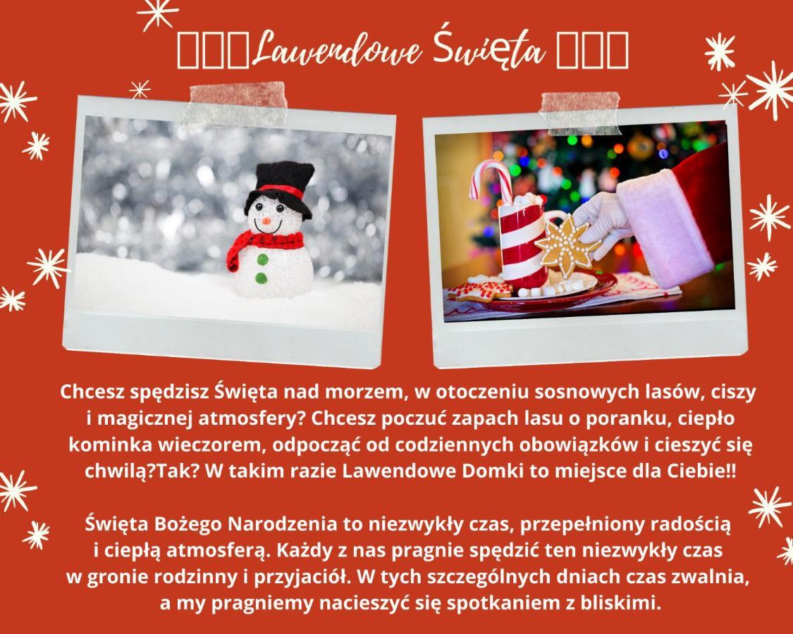 Lawendowe Domki Dziwnówek Buitenkant foto