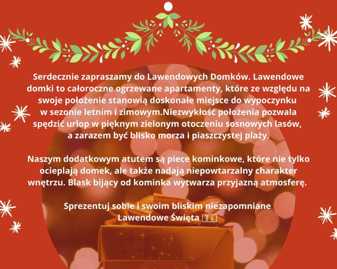 Lawendowe Domki Dziwnówek Buitenkant foto
